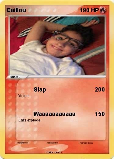 Pokemon Caillou