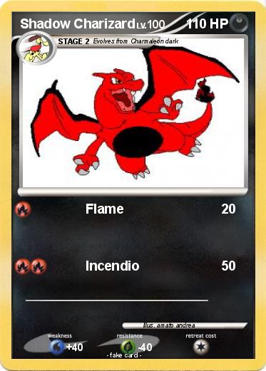Pokemon Shadow Charizard