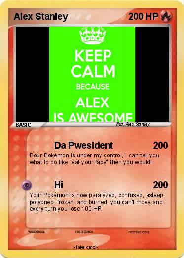 Pokemon Alex Stanley