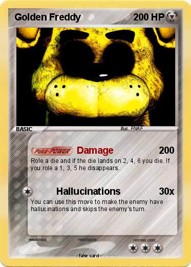 Pokemon Golden Freddy