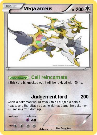 Pokemon Mega arceus