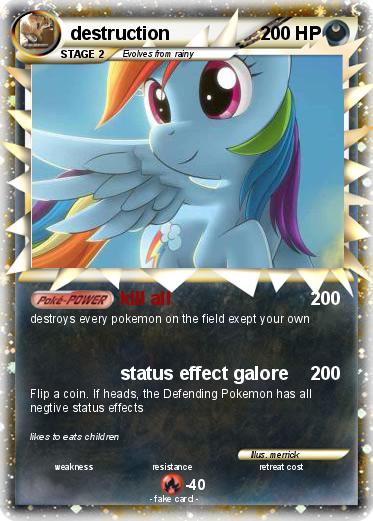 Pokemon destruction