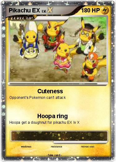 Pokemon Pikachu EX