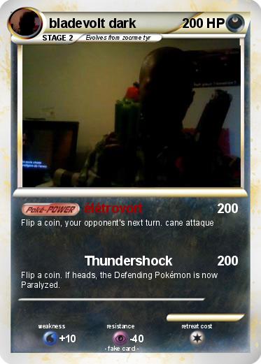 Pokemon bladevolt dark
