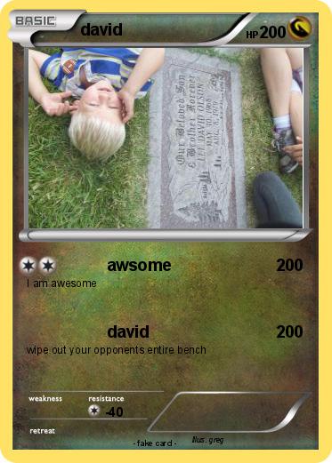 Pokemon david