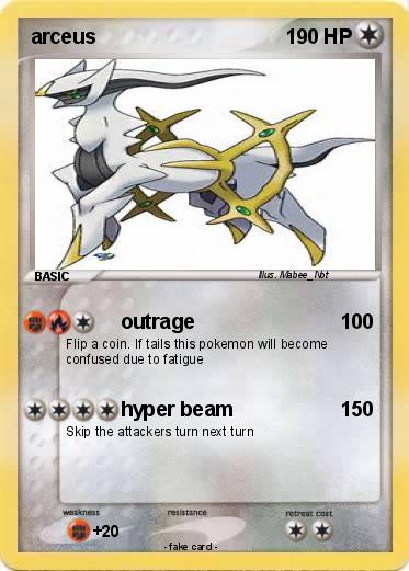 Pokemon arceus