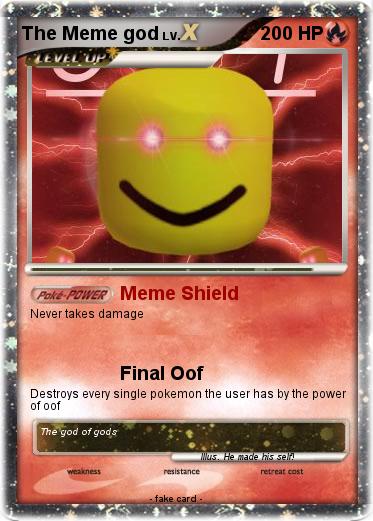 Pokemon The Meme god