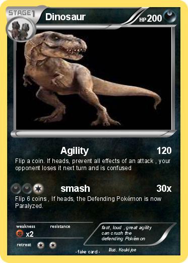 Pokemon Dinosaur
