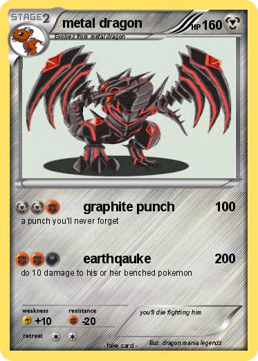 Pokemon metal dragon
