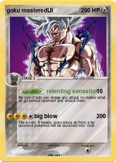 Pokemon goku masteredUI