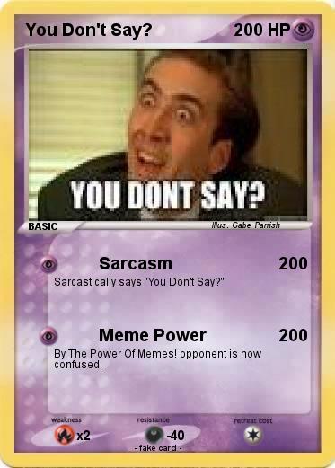 Pokemon You Don't Say?