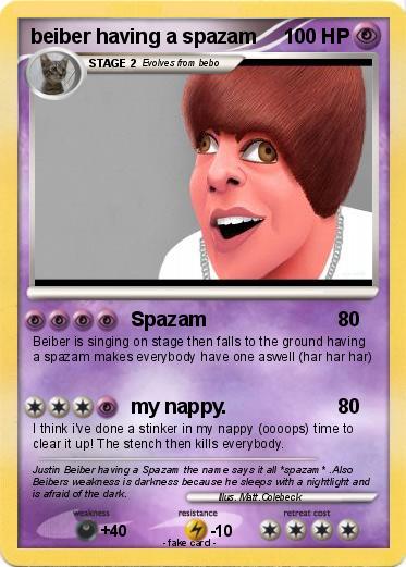 Pokemon beiber having a spazam