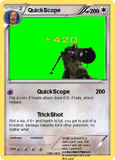 Pokemon QuickScope