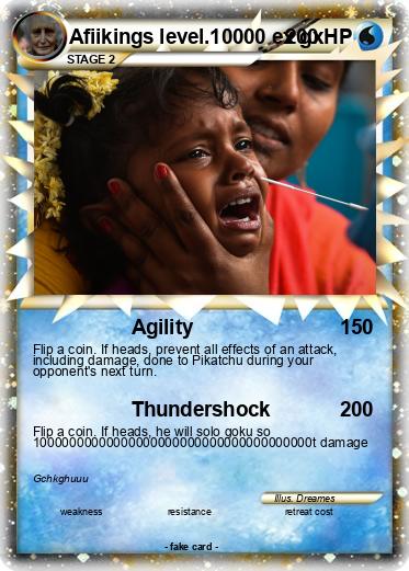 Pokemon Afiikings level.10000 ex gx