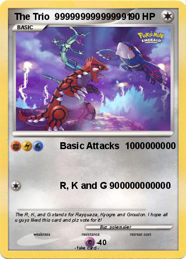 Pokemon The Trio  999999999999991