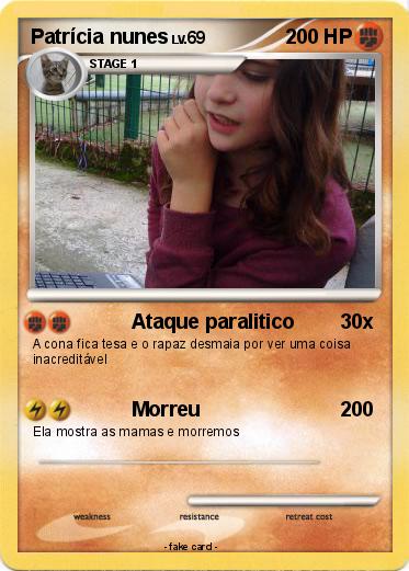 Pokemon Patrícia nunes