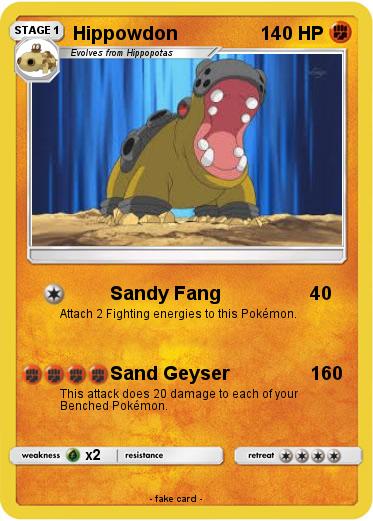 Pokemon Hippowdon
