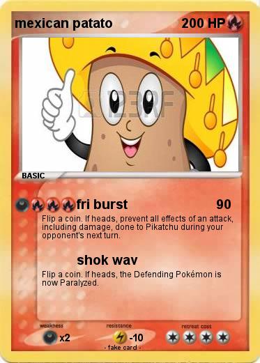 Pokemon mexican patato