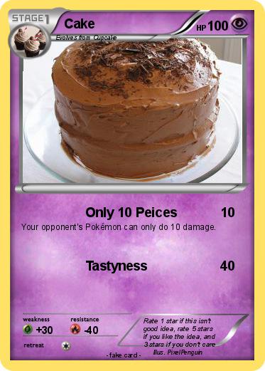 Pokemon Cake