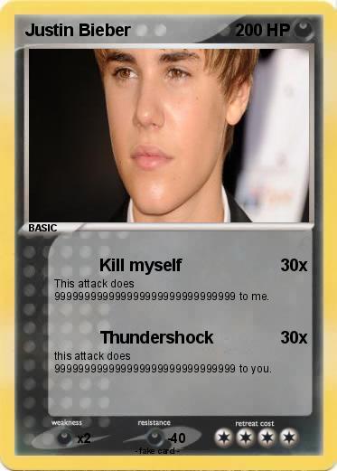 Pokemon Justin Bieber