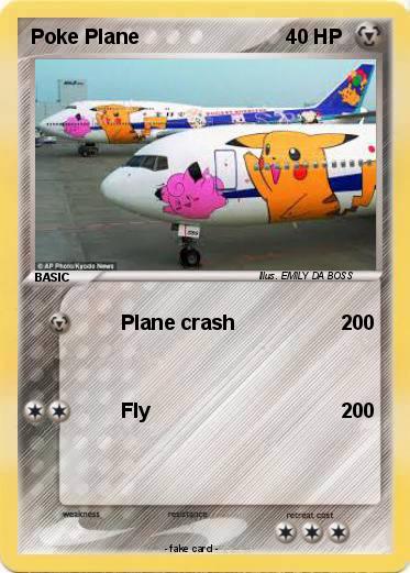 Pokemon Poke Plane