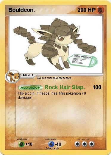 Pokemon Bouldeon.