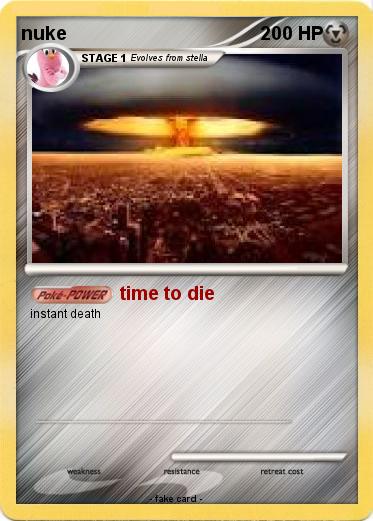 Pokemon nuke
