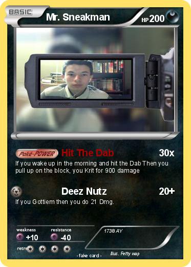 Pokemon Mr. Sneakman