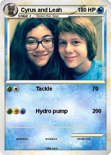 Pokemon Cyrus and Leah