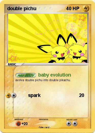 Pokemon double pichu