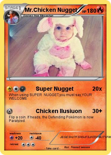 Pokemon Mr.Chicken Nugget