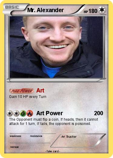 Pokemon Mr. Alexander