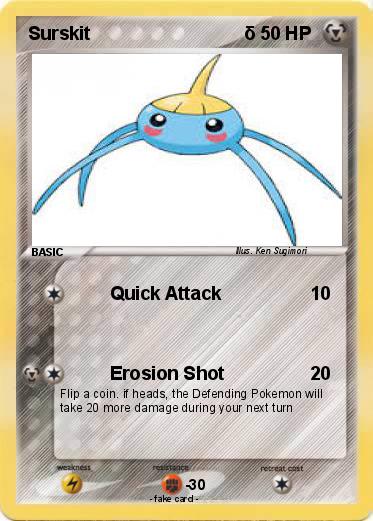 Pokemon Surskit                              δ