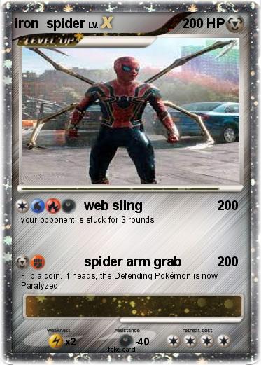 Pokemon iron  spider