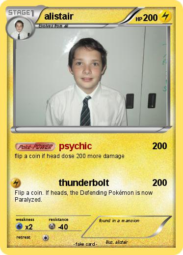 Pokemon alistair