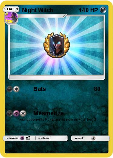 Pokemon Night Witch
