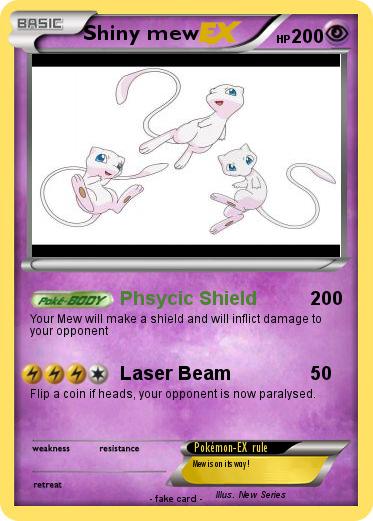 Pokemon Shiny mew