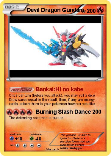 Pokemon Devil Dragon Gundam