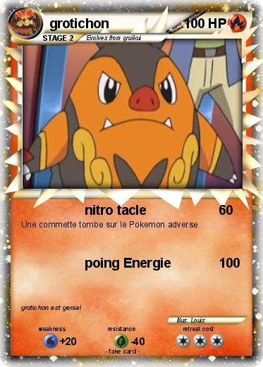 Pokemon grotichon