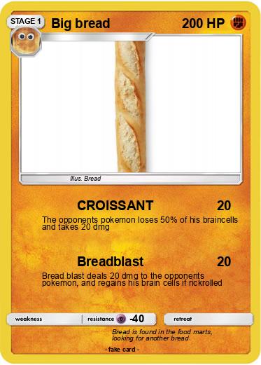 Pokemon Big bread