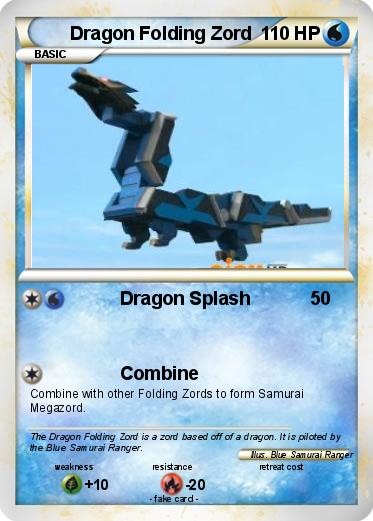Pokemon Dragon Folding Zord