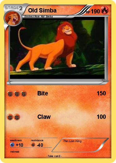 Pokemon Old Simba