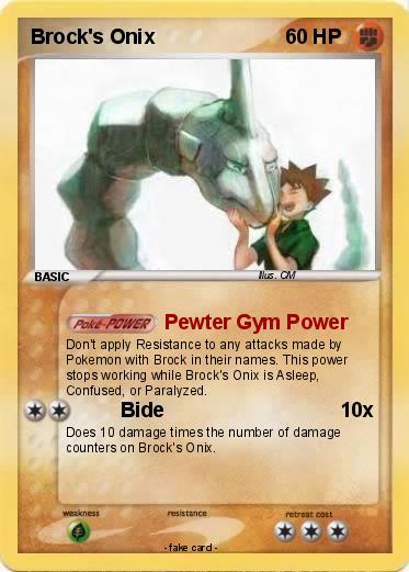 Pokemon Brock's Onix