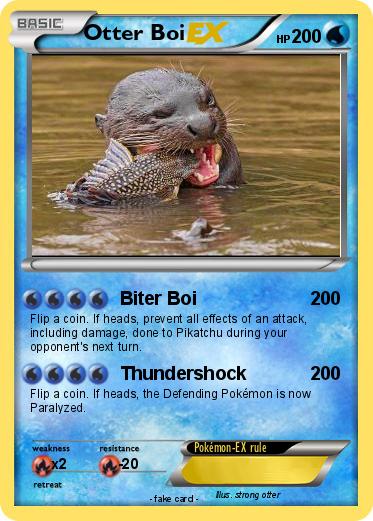 Pokemon Otter Boi