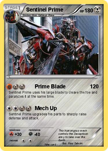 Pokemon Sentinel Prime