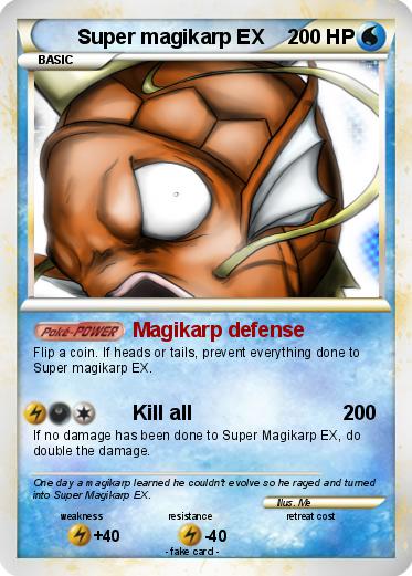 Pokemon Super magikarp EX