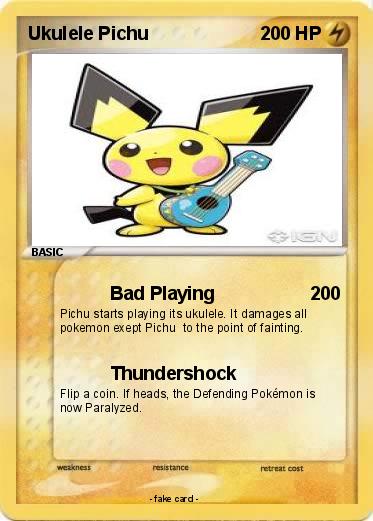 Pokemon Ukulele Pichu