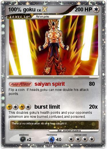 Pokemon 100% goku