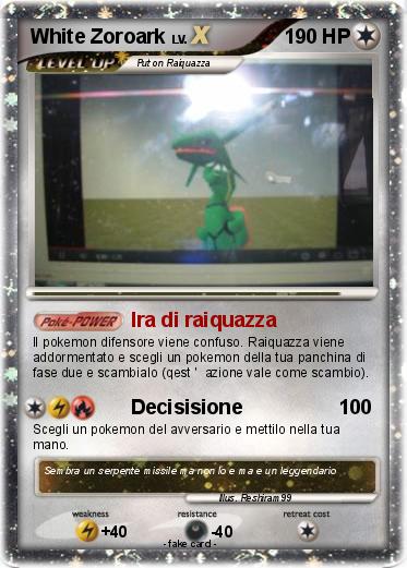 Pokemon White Zoroark