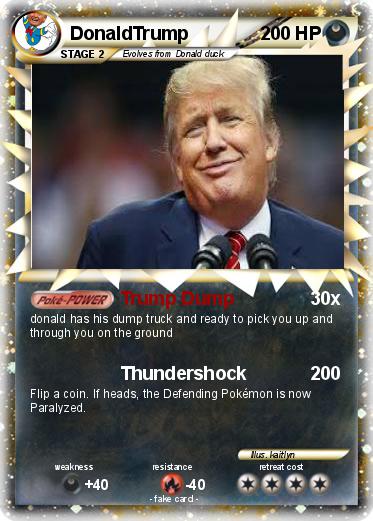 Pokemon DonaldTrump